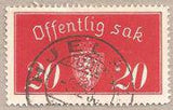 Norway 1933-1934 Official Stamps-Stamps-Norway-Mint-StampPhenom