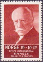 Norway 1935 Fridtjof Nansen-Stamps-Norway-Mint-StampPhenom