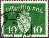 Norway 1937-1938 Official Stamps-Stamps-Norway-Mint-StampPhenom