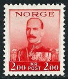 Norway 1937-38 King Haakon VII-Stamps-Norway-Mint-StampPhenom