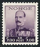 Norway 1937-38 King Haakon VII-Stamps-Norway-Mint-StampPhenom