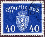 Norway 1939-1945 Official Stamps-Stamps-Norway-Mint-StampPhenom