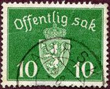Norway 1939-1945 Official Stamps-Stamps-Norway-Mint-StampPhenom