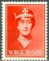 Norway 1939 Queen Maud-Stamps-Norway-Mint-StampPhenom