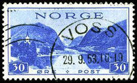 Norway 1939 Tourism no wrmk-Stamps-Norway-Mint-StampPhenom