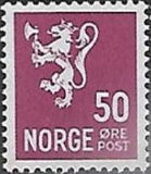 Norway 1940-1941 Lion emblem -no wmrk-Stamps-Norway-Mint-StampPhenom