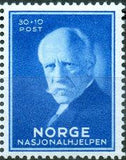 Norway 1940 Fridtjof Nansen (issue 2)-Stamps-Norway-Mint-StampPhenom