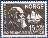 Norway 1941 Life-Saving Society-Stamps-Norway-Mint-StampPhenom