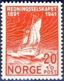 Norway 1941 Life-Saving Society-Stamps-Norway-Mint-StampPhenom