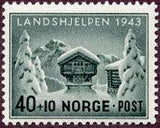 Norway 1943 Landscapes-Stamps-Norway-Mint-StampPhenom