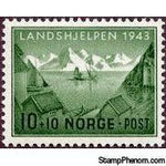Norway 1943 Landscapes-Stamps-Norway-Mint-StampPhenom