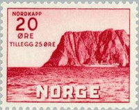 Norway 1943 North Cape (issue 3)-Stamps-Norway-Mint-StampPhenom