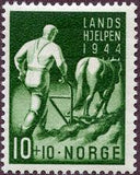 Norway 1944 People at Work-Stamps-Norway-Mint-StampPhenom