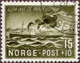 Norway 1944 Shipwrecks-Stamps-Norway-Mint-StampPhenom