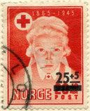 Norway 1945 %26 1948 Red Cross-Stamps-Norway-Mint-StampPhenom