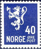 Norway 1946 Lion with axe-Stamps-Norway-Mint-StampPhenom