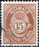 Norway 1950 - 1951 Definitives - Posthorn-Stamps-Norway-Mint-StampPhenom