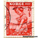 Norway 1950 Polio-Stamps-Norway-Mint-StampPhenom