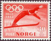 Norway 1951 Olympics-Stamps-Norway-Mint-StampPhenom