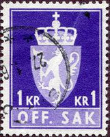 Norway 1955-1974 Official Stamps-Stamps-Norway-Mint-StampPhenom