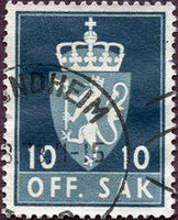 Norway 1955-1974 Official Stamps-Stamps-Norway-Mint-StampPhenom