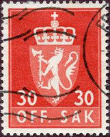 Norway 1955-1974 Official Stamps-Stamps-Norway-Mint-StampPhenom