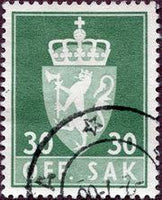 Norway 1955-1974 Official Stamps-Stamps-Norway-Mint-StampPhenom