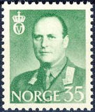 Norway 1958 Definitives - King Olav V-Stamps-Norway-Mint-StampPhenom