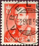 Norway 1958 Definitives - King Olav V-Stamps-Norway-Mint-StampPhenom