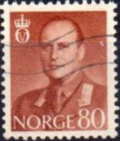 Norway 1958 Definitives - King Olav V-Stamps-Norway-Mint-StampPhenom