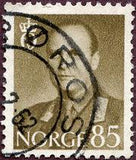 Norway 1958 Definitives - King Olav V-Stamps-Norway-Mint-StampPhenom