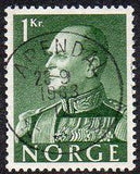 Norway 1958 Definitives - King Olav V-Stamps-Norway-Mint-StampPhenom