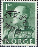 Norway 1958 Definitives - King Olav V-Stamps-Norway-Mint-StampPhenom