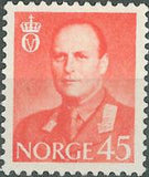 Norway 1958 Definitives - King Olav V-Stamps-Norway-Mint-StampPhenom