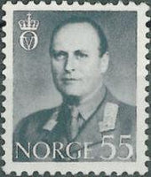 Norway 1958 Definitives - King Olav V-Stamps-Norway-Mint-StampPhenom