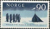 Norway 1961 50th Anniversary of Amundsen%27s Arrival st South Pole-Stamps-Norway-Mint-StampPhenom