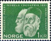 Norway 1961 Nobel Prize Winners-Stamps-Norway-Mint-StampPhenom