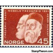 Norway 1961 Nobel Prize Winners-Stamps-Norway-Mint-StampPhenom