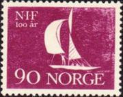 Norway 1961 Norwegian Sports Centenary-Stamps-Norway-Mint-StampPhenom