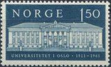 Norway 1961 Oslo University Anniversary-Stamps-Norway-Mint-StampPhenom