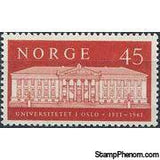 Norway 1961 Oslo University Anniversary-Stamps-Norway-Mint-StampPhenom