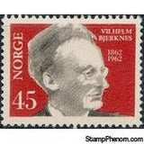 Norway 1962 Prof Vilhelm Bjerknes Birth Centenary-Stamps-Norway-Mint-StampPhenom