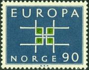 Norway 1963 Europa-Stamps-Norway-Mint-StampPhenom