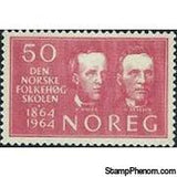 Norway 1964 Folk High Schools Centenary-Stamps-Norway-Mint-StampPhenom