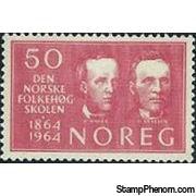 Norway 1964 Folk High Schools Centenary-Stamps-Norway-Mint-StampPhenom