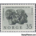 Norway 1964 Law of Mass Action Centenary-Stamps-Norway-Mint-StampPhenom