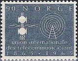 Norway 1965 ITU Centenary-Stamps-Norway-Mint-StampPhenom