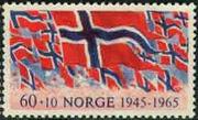 Norway 1965 Liberation Anniversary-Stamps-Norway-Mint-StampPhenom