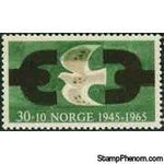 Norway 1965 Liberation Anniversary-Stamps-Norway-Mint-StampPhenom