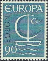 Norway 1966 Europa-Stamps-Norway-Mint-StampPhenom